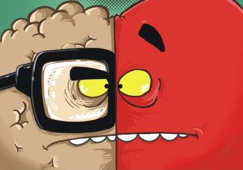 14 divertidas ilustrações provam que é impossível a razão e emoção darem certo