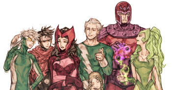 5 filhos e netos mais poderosos do Magneto