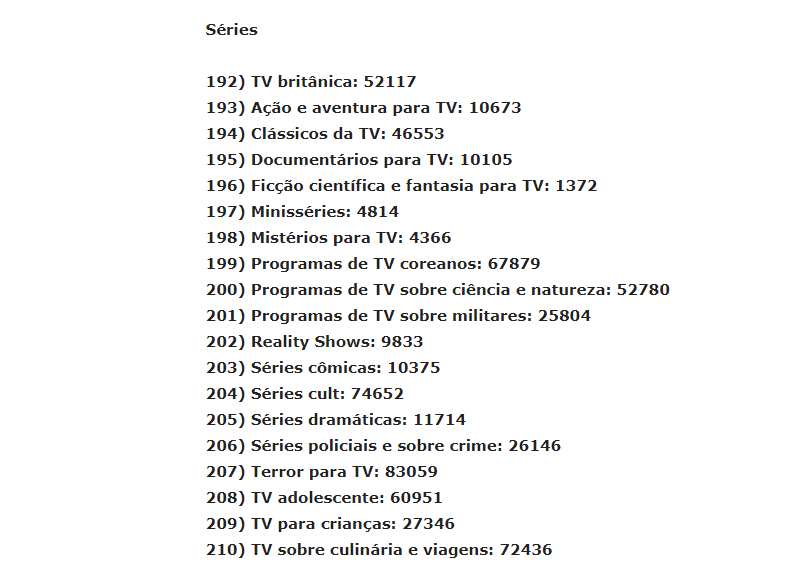 Como acessar os códigos secretos de filmes da Netflix