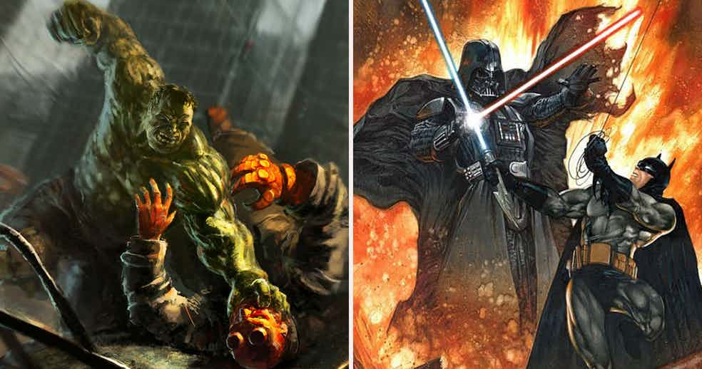 13 incríveis imagens de crossovers que precisam acontecer