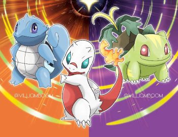 10 novas incríveis versões dos Pokémon iniciais da primeira geração
