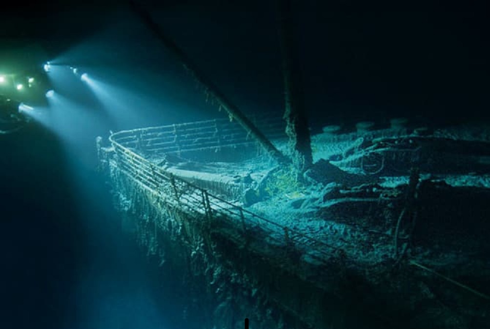 13 imagens assombrosas tiradas após a descoberta do Titanic em 1985