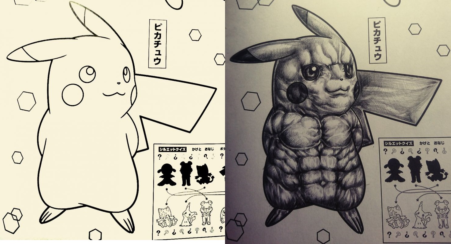 pokemon para colorir 396 –  – Desenhos para Colorir