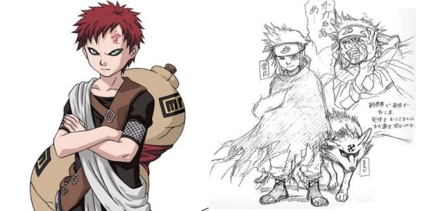 Fatos Desconhecidos Sobre Naruto - O símbolo na testa de Gaara