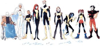 15 imagens das séries animadas de X-Men que nunca foram usadas