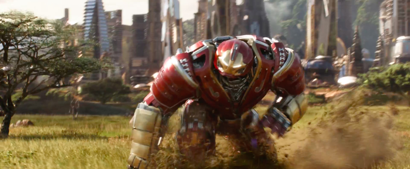 Não é o Tony Stark?! Quem está vestindo a Hulkbuster no trailer de Vingadores: Guerra Infinita?
