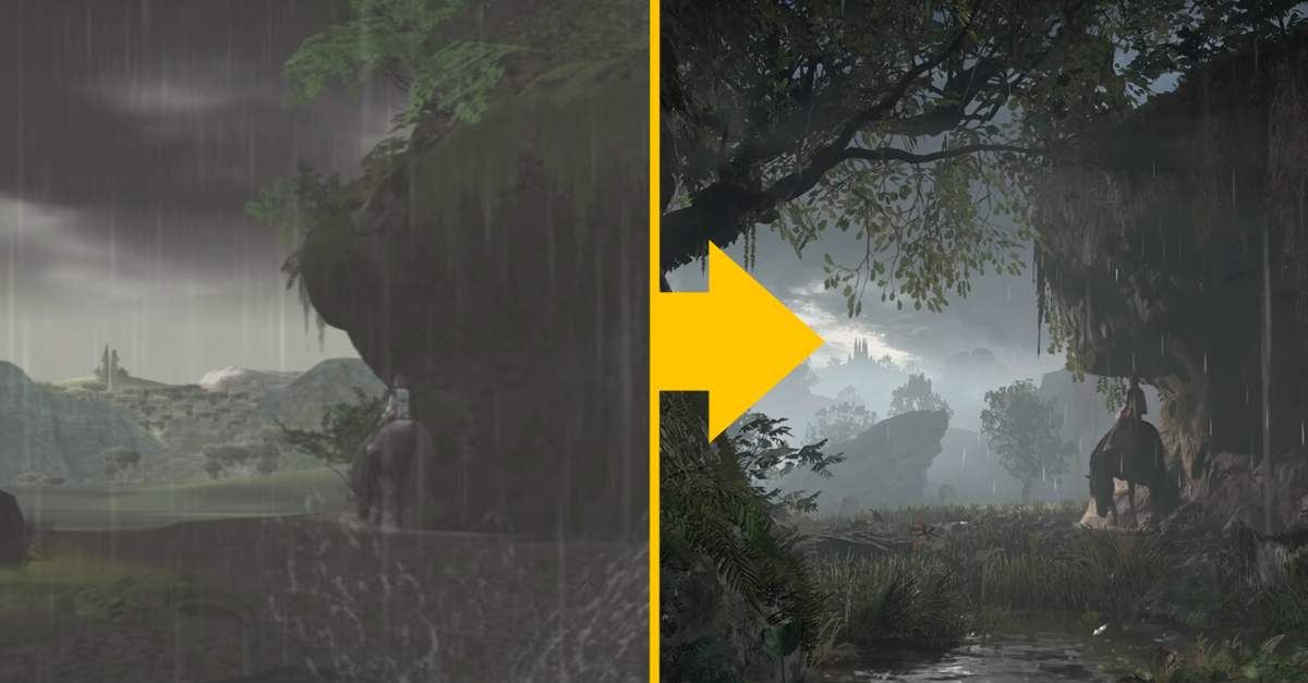 Incrível! Vídeo compara a sensacional evolução nos gráficos de Shadow of the Colossus