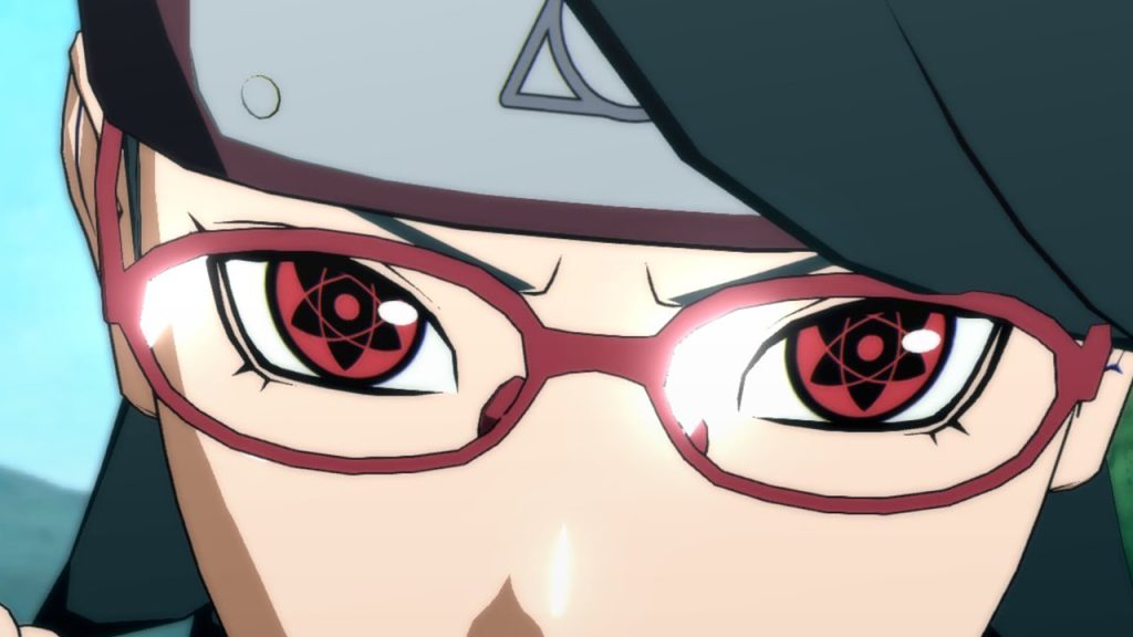 Mundo Boruto on X: Sasuke afirmou que Sarada é mais forte que ele na idade  dela. Sarada com apenas 12 anos desbloqueou o Mangekyou Sharingan. 🔥  #BORUTO  / X