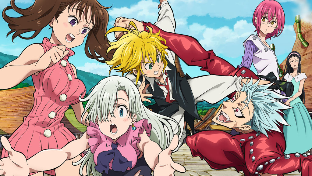 Nova temporada de The Seven Deadly Sins recebe pôster inédito