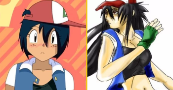 19 personagens de desenhos animados transformados em garotas