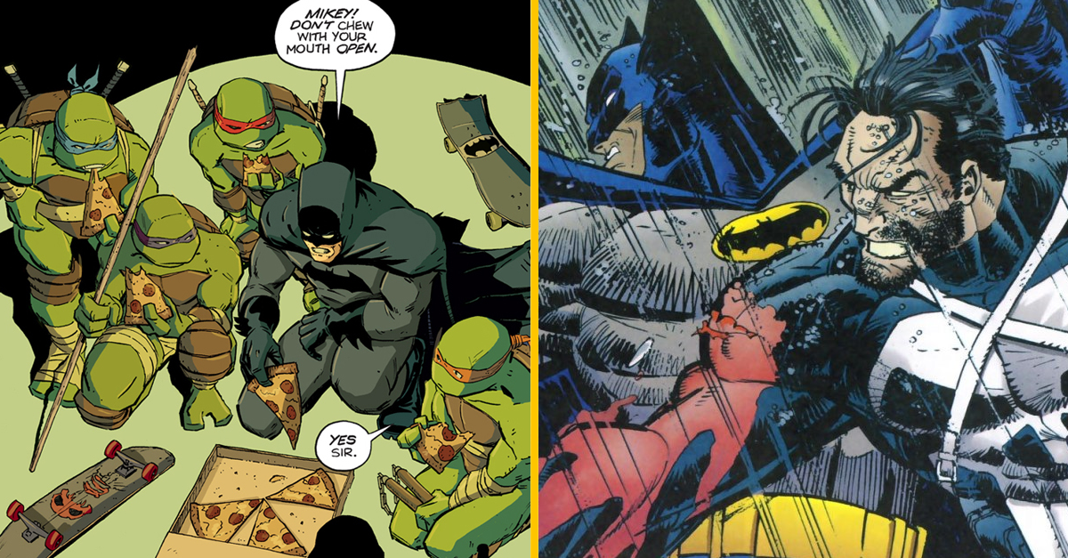 8 crossovers do Batman que você não vai acreditar que foram reais