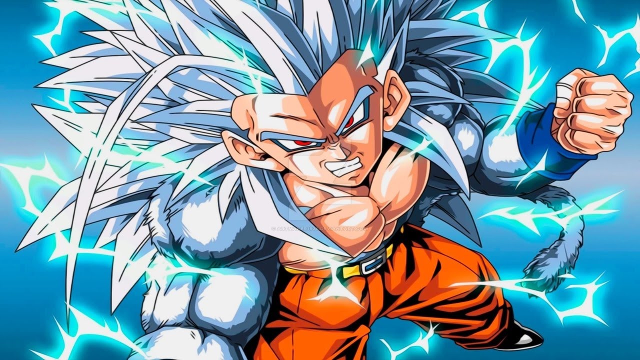 GOKU SE TRANSFORMA EM SUPER SAYAJIN 5 #goku #transformação #ssj5 #dra