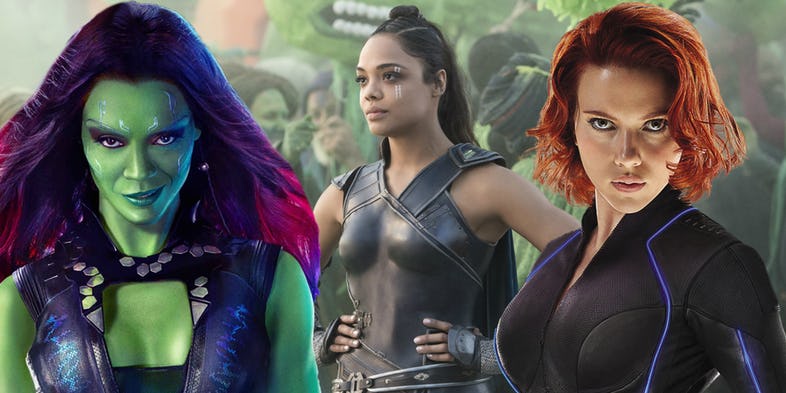 Atriz da Marvel sugere novo filme com equipe só de super-heroínas