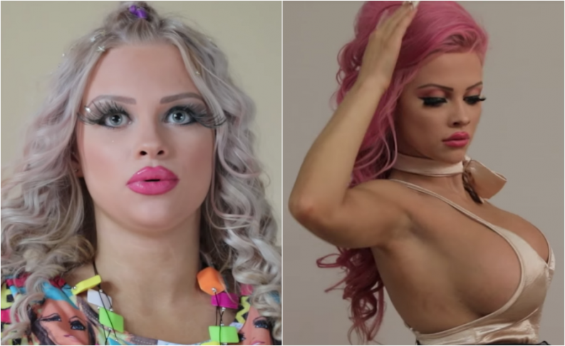 Você vai ficar chocado com o dinheiro que essa mulher gasta para se parecer com a Barbie