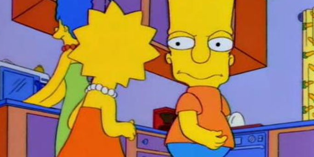 Front Facing Bart Simpson