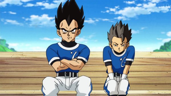 Ms entre Autoral - Prof. Teo - Alguns personagens do famos anime Dragon Bal  Z apresentam um cabelo em forma de na testa, como o Rei Vegeta e seu filho,  principe Vegeta