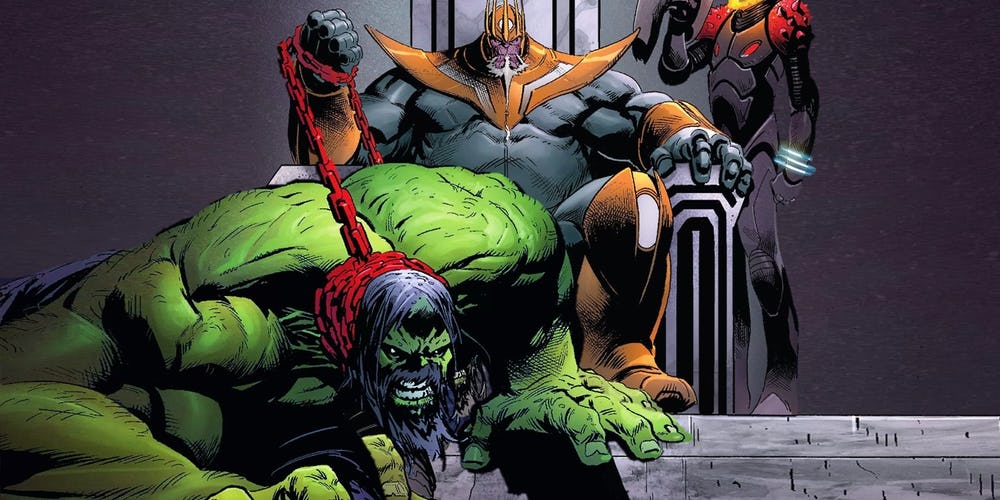 Hulk Vira O Cachorrinho Do Thanos Em Nova Hq Da Marvel