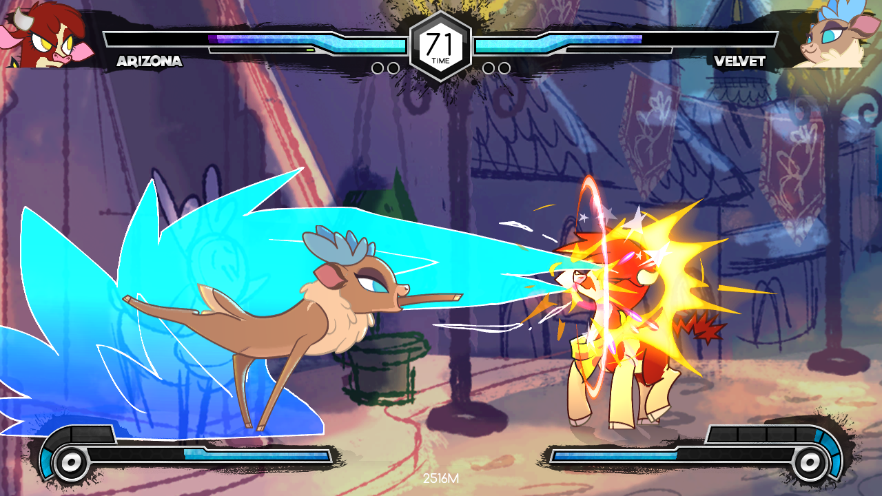 Jogo de luta inspirado em My Little Pony é o Street Fighter que