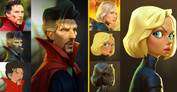 Artista faz cartoon 3D dos personagens da Marvel e o resultado é impressionante