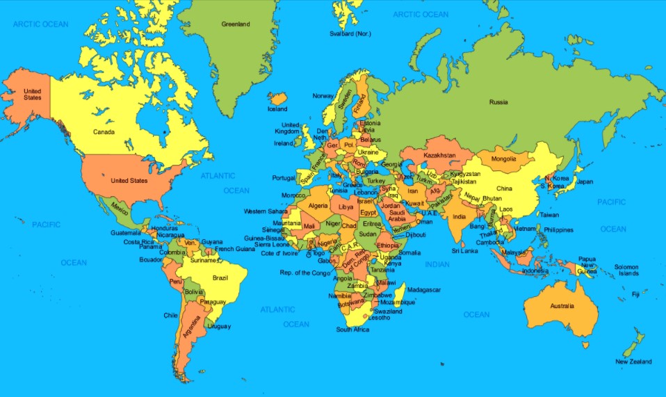 Mapa interativo mostra onde você sairia se cavasse até chegar do outro lado do mundo