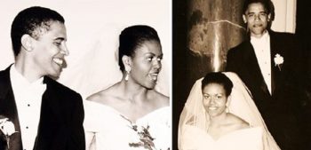 11 fotos raras de celebridades no dia do seu casamento