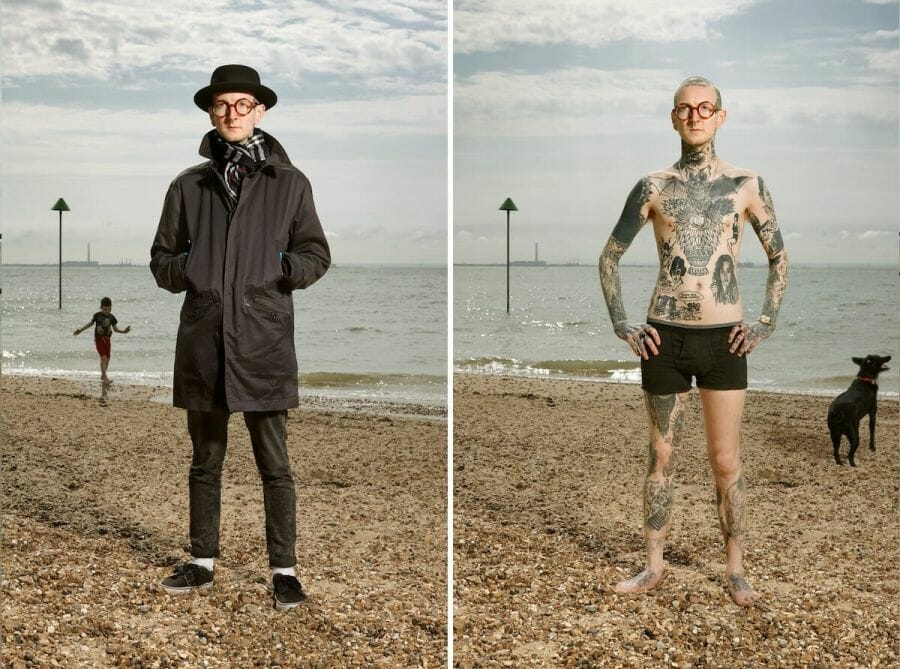 Fotógrafo faz ensaio incrível para combater os estereótipos sobre tatuagens