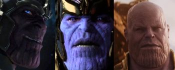 Porque o visual de Thanos mudou tanto em Vingadores: Guerra Infinita