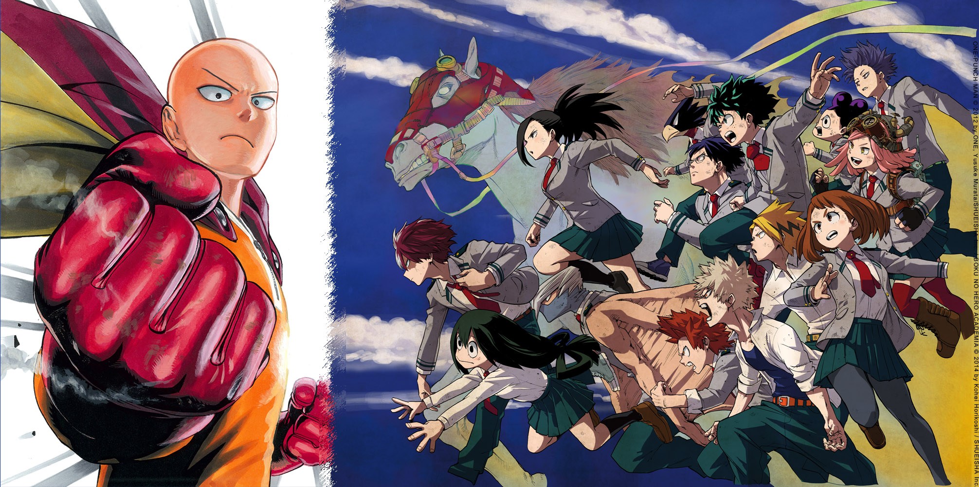 Fã encontra ligação entre My Hero Academia e One Punch Man