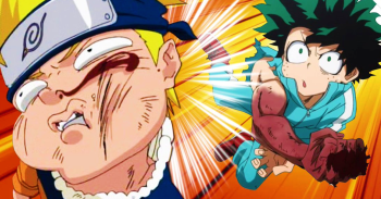 Fãs encontraram uma referência a Naruto em My Hero Academia