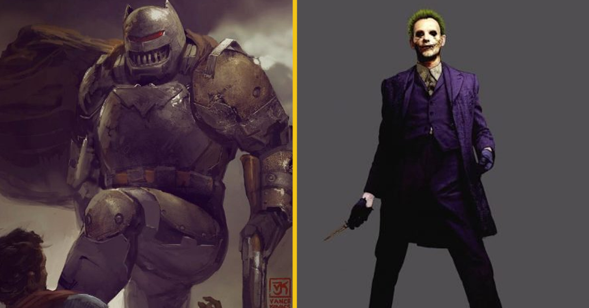15 artes conceituais lindas para os filmes da DC que nunca foram usadas