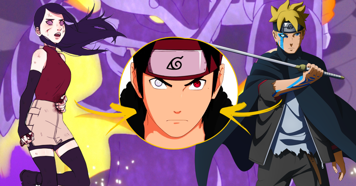 Filho de Sarada e Boruto mostra o Poder do Sharingan e Byakugan