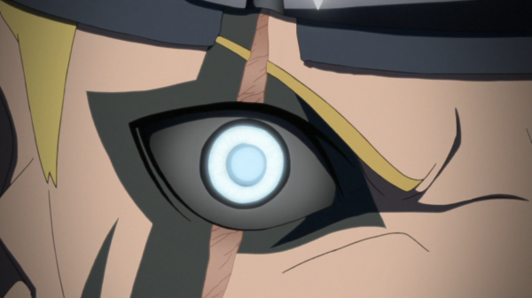 Filho de Sarada e Boruto mostra o Poder do Sharingan e Byakugan - Boruto 