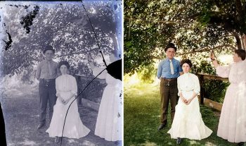Esse artista gastou 3000 horas para dar cor a essas fotografias famosas em preto e branco