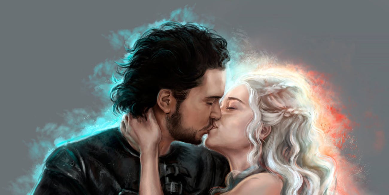 7 coisa que não fazem sentido no relacionamento de Daenerys e Jon Snow