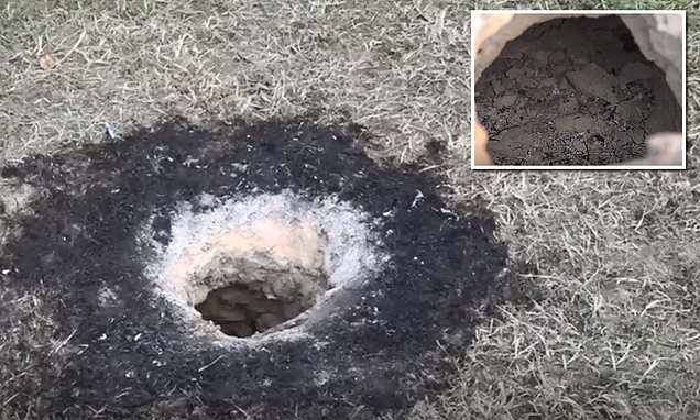 Ninguém sabe como esse buraco se abriu e cuspiu fogo nos EUA