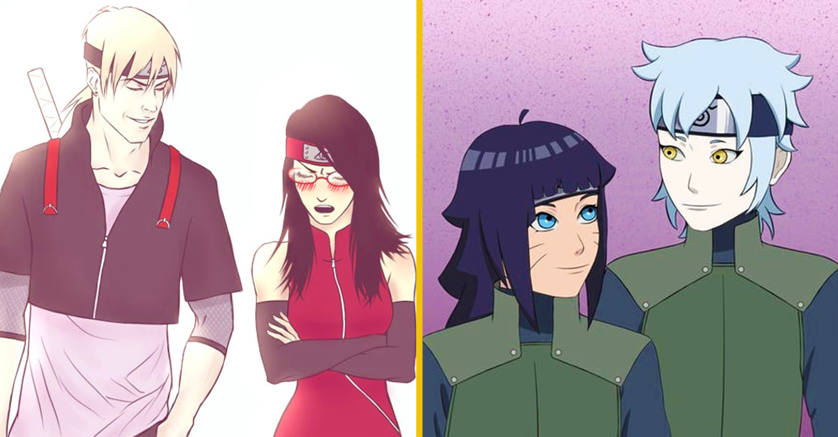 25 imagens que mostram casais inesperados de Boruto – Fatos Desconhecidos