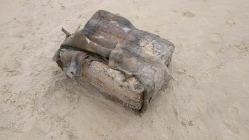 Material misterioso é encontrado em costa brasileira