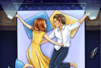 A forma como você dorme com seu parceiro pode dizer muito sobre o casal