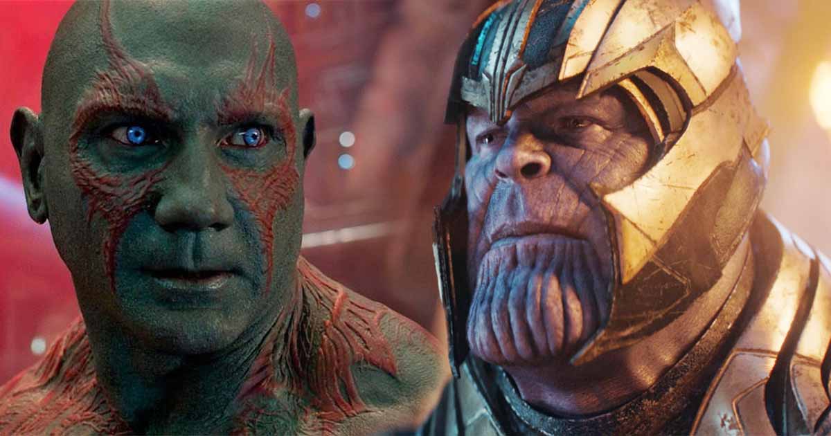 Arte conceitual de Vingadores: Guerra Infinita mostra batalha entre Drax e Thanos
