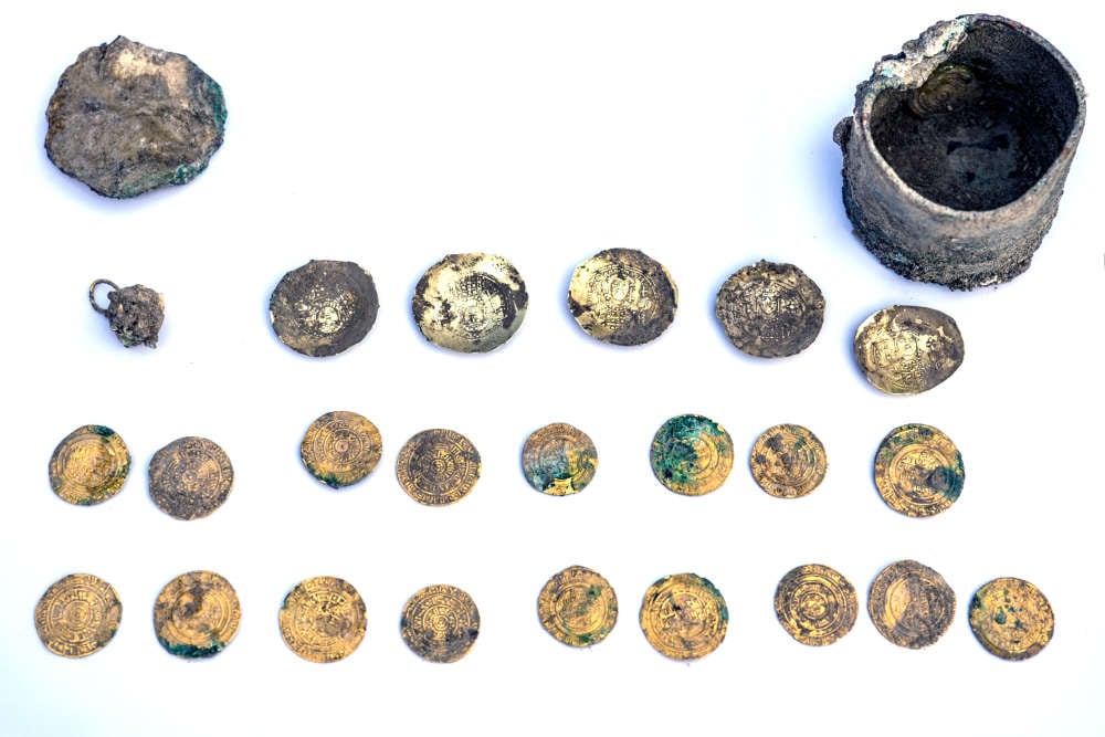 Tesouro de 900 anos encontrado em Israel é da época das cruzadas