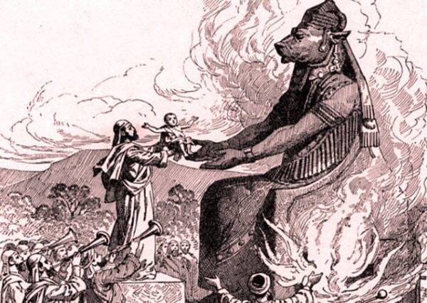 8b child sacrifice to moloch canaan 7 CIVILIZAÇÕES ANTIGAS QUE SACRIFICAVAM CRIANÇAS 8b child sacrifice to moloch canaan
