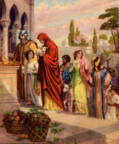 The Israelites offering sacrifices 002 7 CIVILIZAÇÕES ANTIGAS QUE SACRIFICAVAM CRIANÇAS The Israelites offering sacrifices 002