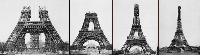 7 imagens que mostram construções famosas antes de ficarem prontas