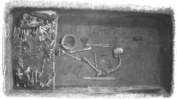 2 7 ESQUELETO DE GRANDE GUERREIRO VIKING NA VERDADE É DE UMA MULHER 2 7