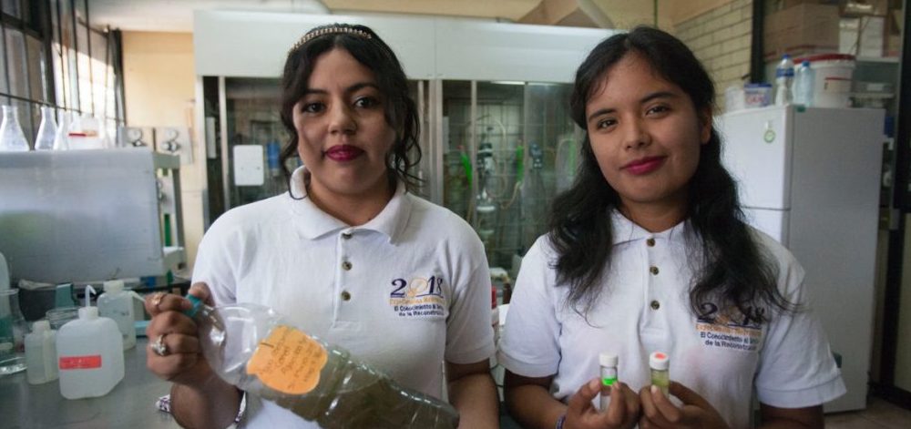 Estudantes mexicanas transformam água suja em combustível