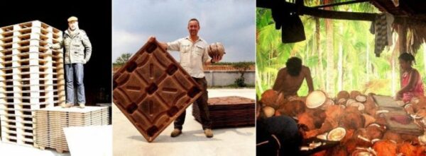 3 208 Paletes feitos de coco podem salvar mais 200 milhões de árvores por ano 3 208