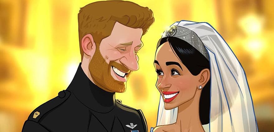 30 ilustrações que mostram como seriam pessoas famosas como desenhos