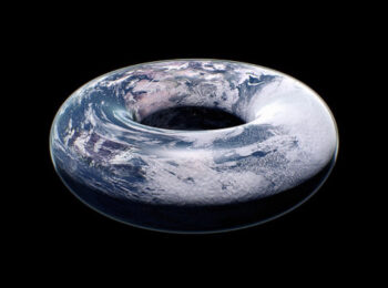 ”Nova” teoria diz que a Terra não é plana e sim em formato de rosca