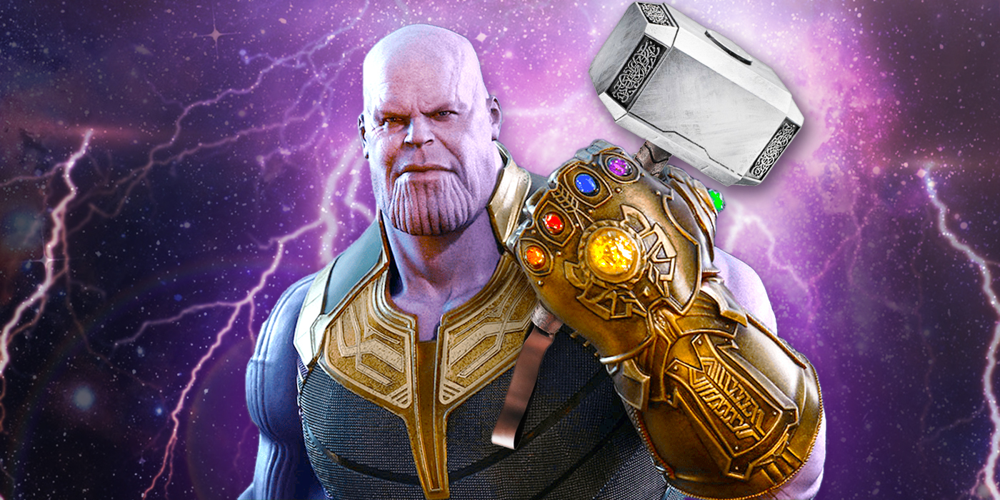 Thanos poderia empunhar o Mjolnir com a Manopla do Infinito?