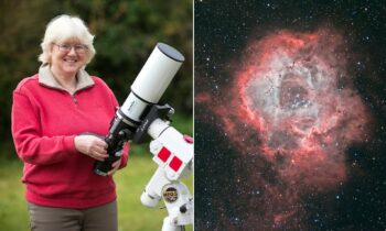 Vovó tirou foto espacial e até a NASA mostrou interesse em sua arte